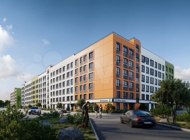 2-к. квартира, 38,1 м², 6/6 эт.