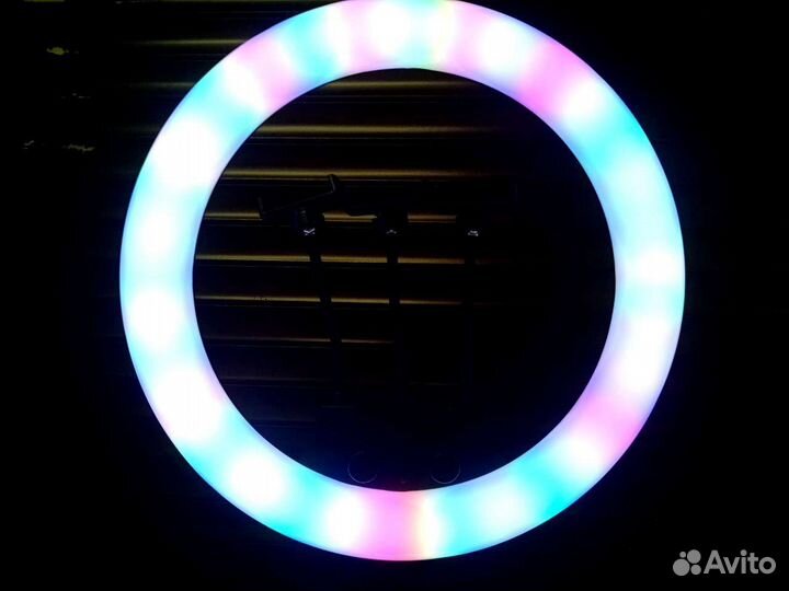 Кольцевая Лампа 45 см Цветная 50 Режимов + Штатив