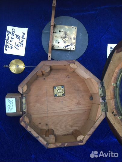 Часы Lenzkirh антикварные запчасти