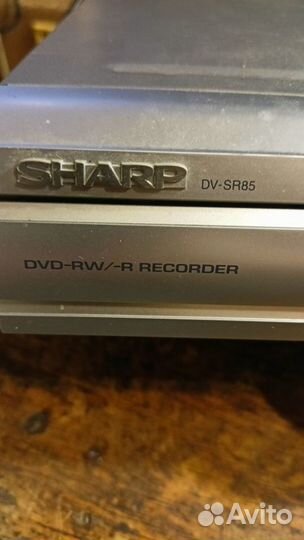 Двд пишущий sharp dv-sr85