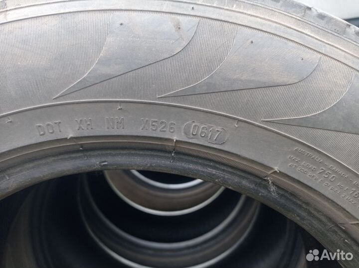 Летняя резина 215 65 r16 бу