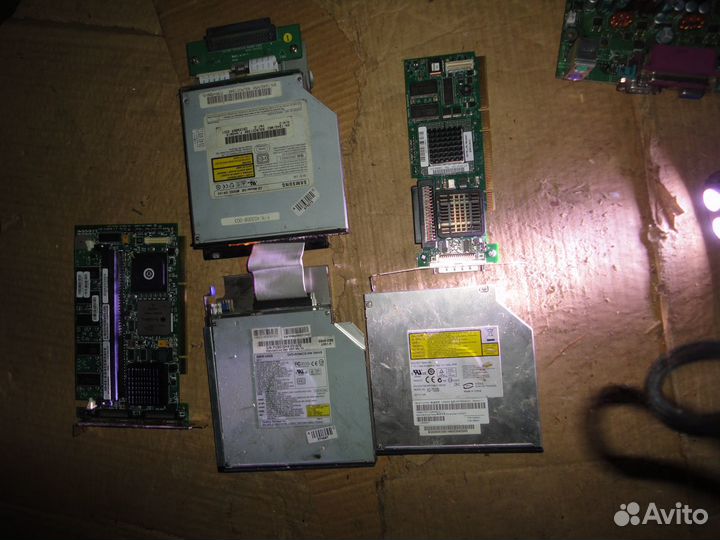 DVD приводы для ноутбуков и платы контроллеров