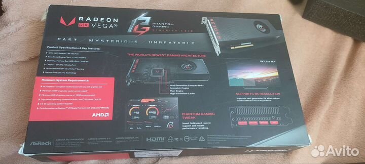 Видеокарта vega 56