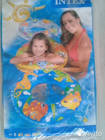 Круги для плавания в упаковке