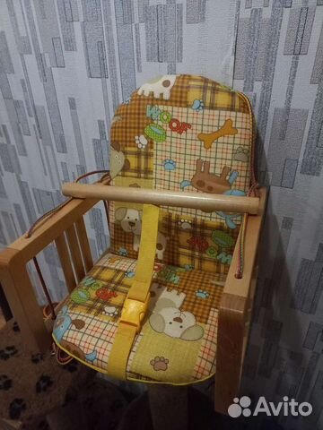 Детские деревянные качели