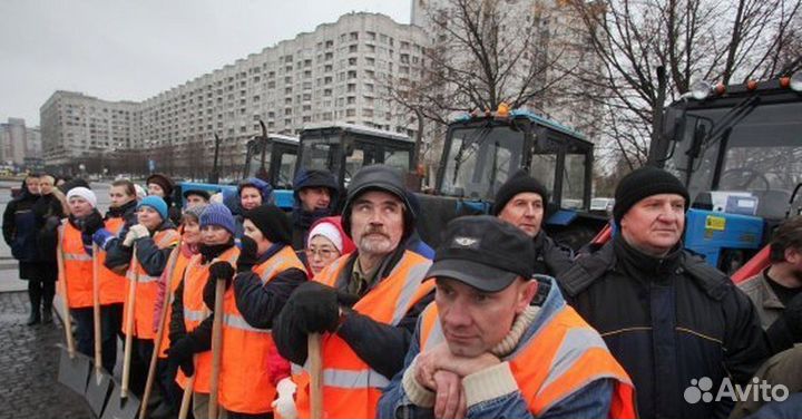 Уборка снега, Уборка территории, офисов