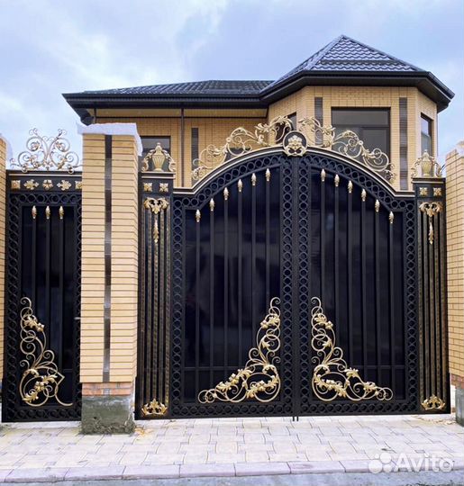 Кованные ворота