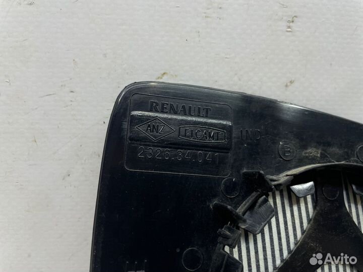 Зеркальный элемент левый Renault Logan 1 2004-2016