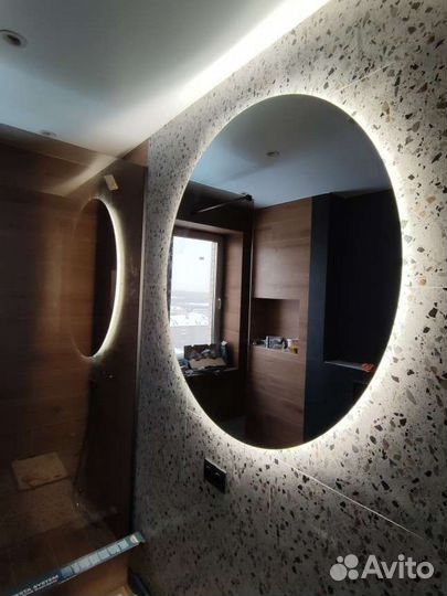 Круглые зеркала с подсветкой