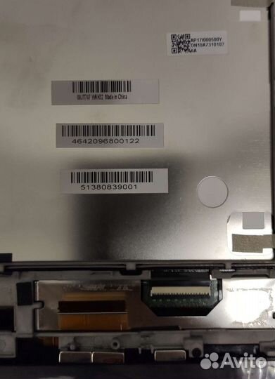 Lenovo ThinkPad 10 дисплей разбор