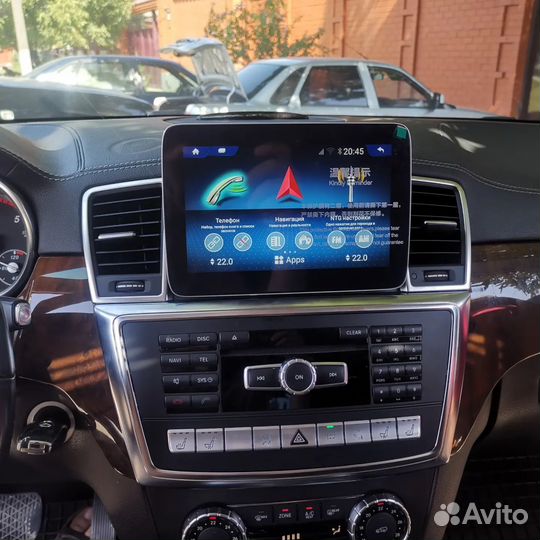 Android на mercedes-benz w166 ML GL GLE