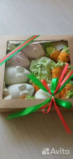 Зефирные букеты, коробочки, пряники, подарки