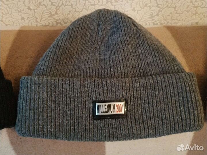 Шапка зимняя теплая