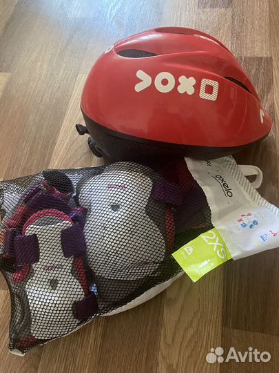 Шлем детский для роликов и велосипедов