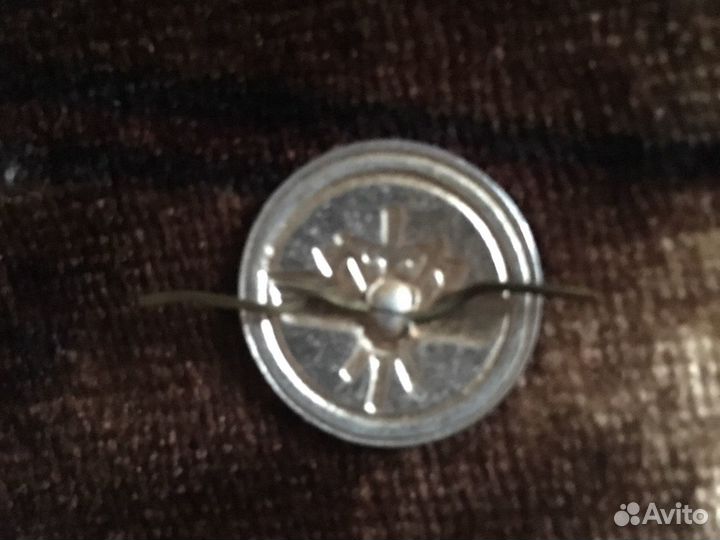 Петличный знак ведомсвенная охрана ржт