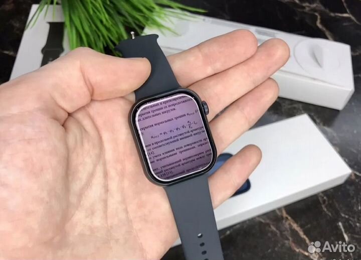 Apple Watch 9 41 мм Черные + Оригинальная коробка