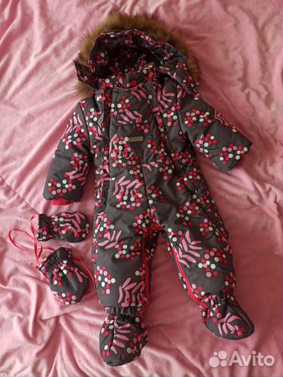 Зимний комбинезон для девочки