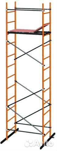 Аренда лесов для работы на лестнице, доставка