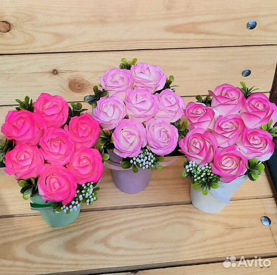 Мыльные розы