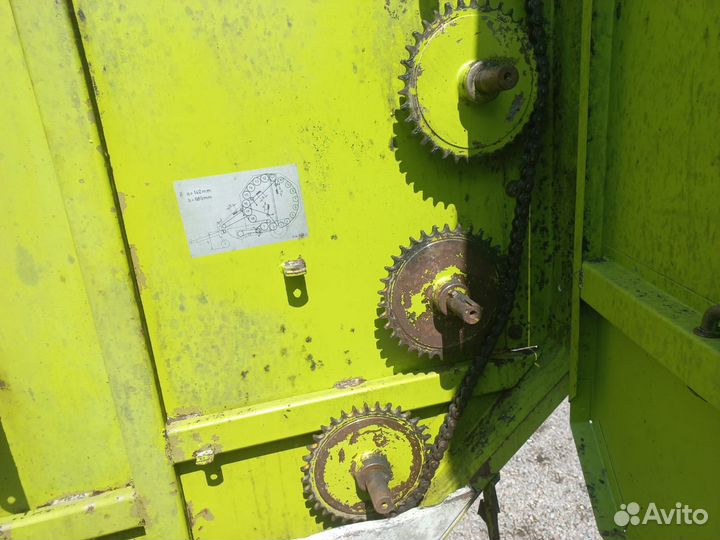 Пресс-подборщик Claas Rollant, 2001