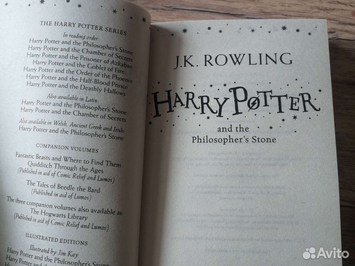 Книг на английском языке Harry Potter