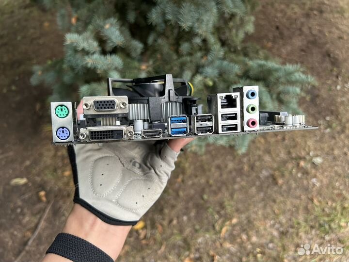 Комплект 1151 + i3 7100 + кулер