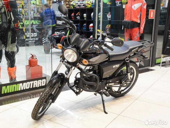 Мопед racer RC50 alpha + цпг 125 см3 чёрный