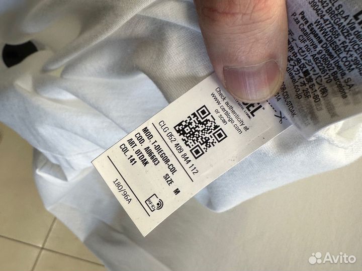 Футболка мужская diesel M оригинал