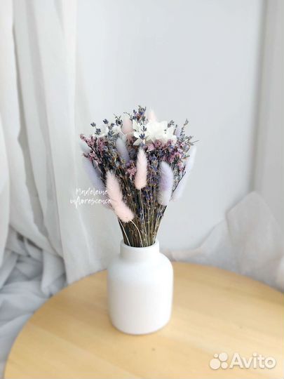 Букет из сухоцветов, композиция