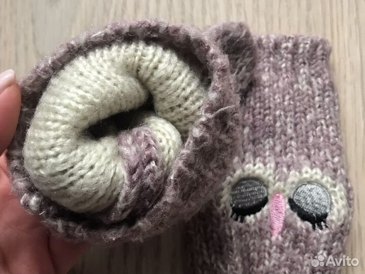 Варежки осень-зима 2-4 года