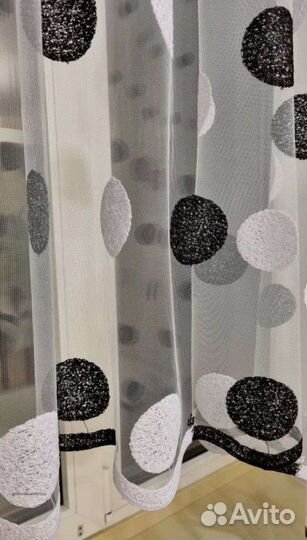 Тюль на кухне