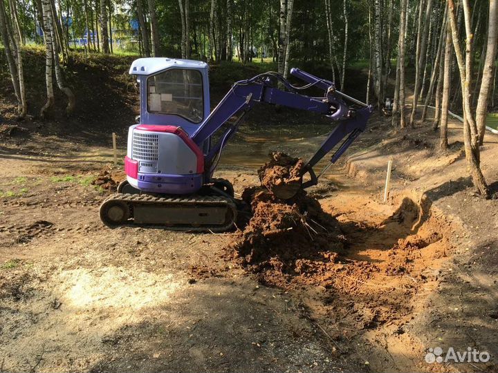 Услуги мини экскаватора