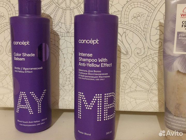 Шампунь бальзам маска concept wella professionals