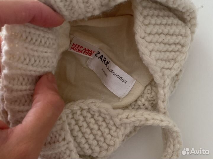 Шапочка zara 7-9 мес
