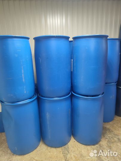 Бочка пластиковая, железная, 127-230литров