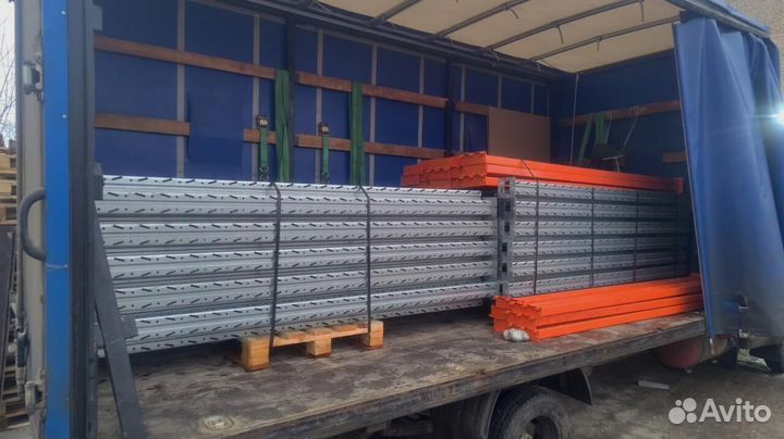 Стеллажи паллетные пск (Складской мир) бу # 6498