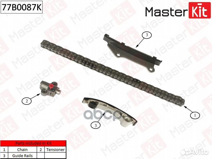 Комплект цепи грм Nissan Patrol. Renault Master