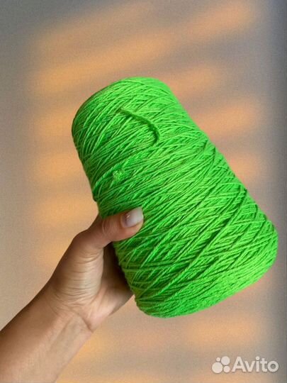 Пряжа для вязания бобинная