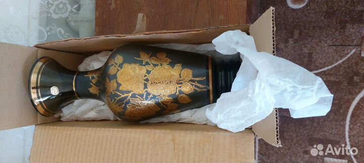 Ваза для цветов богемия