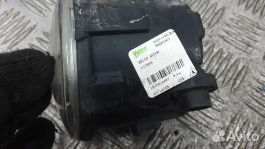 Фара галогенная левая передняя nissan note E11 (KD