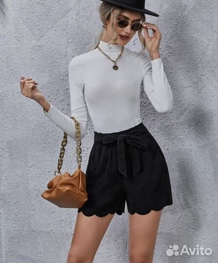 Шорты вильветовые