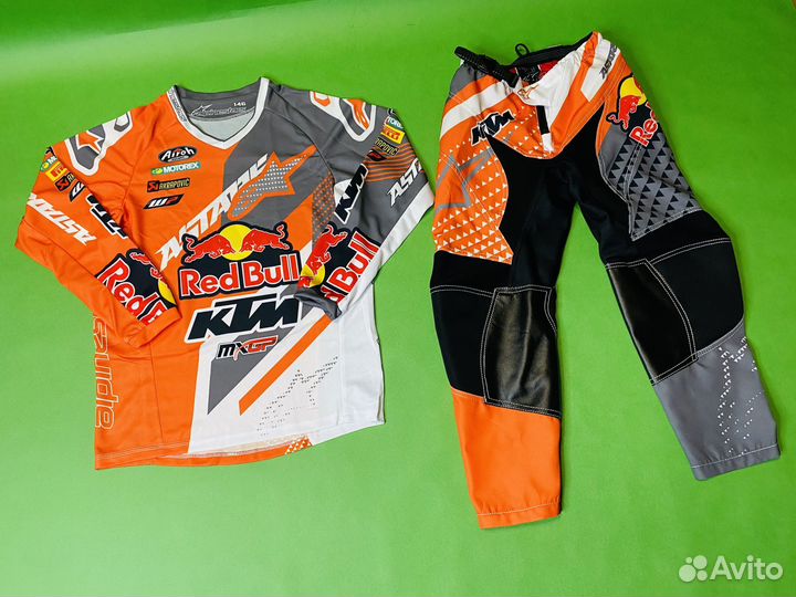 Костюм детский для мотоцикла BMX квадроцикла KTM