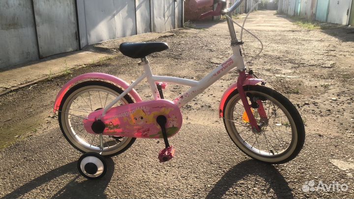 Детский велосипед для девочки btwin
