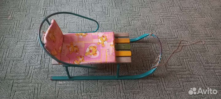 Детские зимние санки