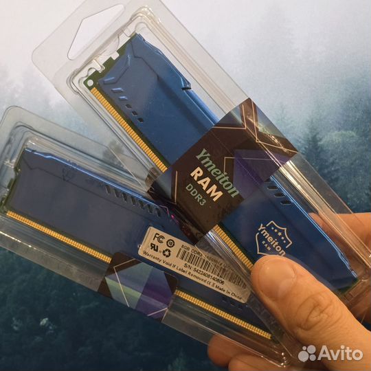 Ddr3 16gb (8+8) с радиаторами