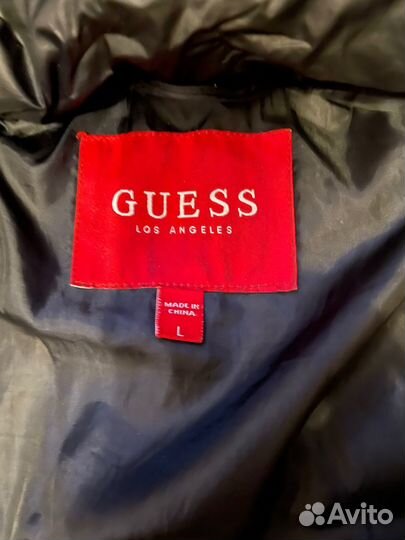 Пуховик guess оригинал