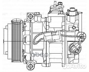 Lcac 10144 компрессор кондиционера Land Rover