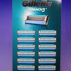 Gillette mach 3 (8шт) оригинал