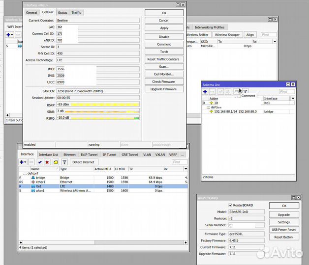 Mikrotik Rbwapr-2nD & R11e-LTE wAP LTE kit 0115