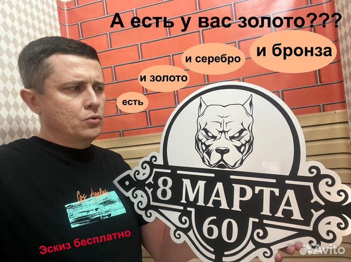 Адрeснaя тaбличка / адресный указaтель